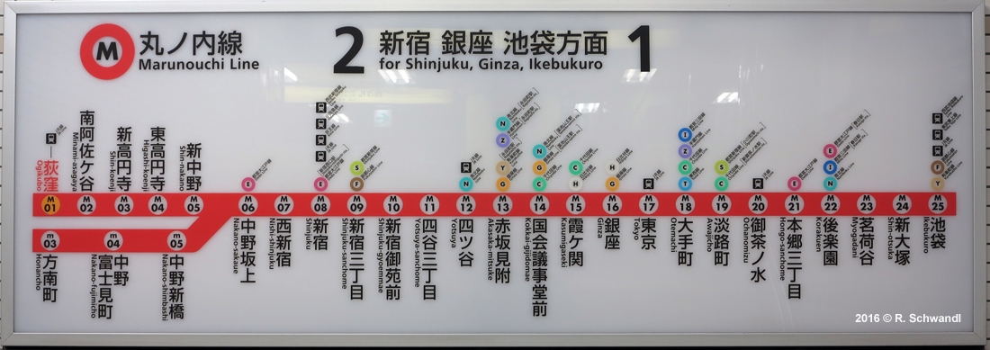 Urbanrail Net Tokyo Subway Marunouchi Line