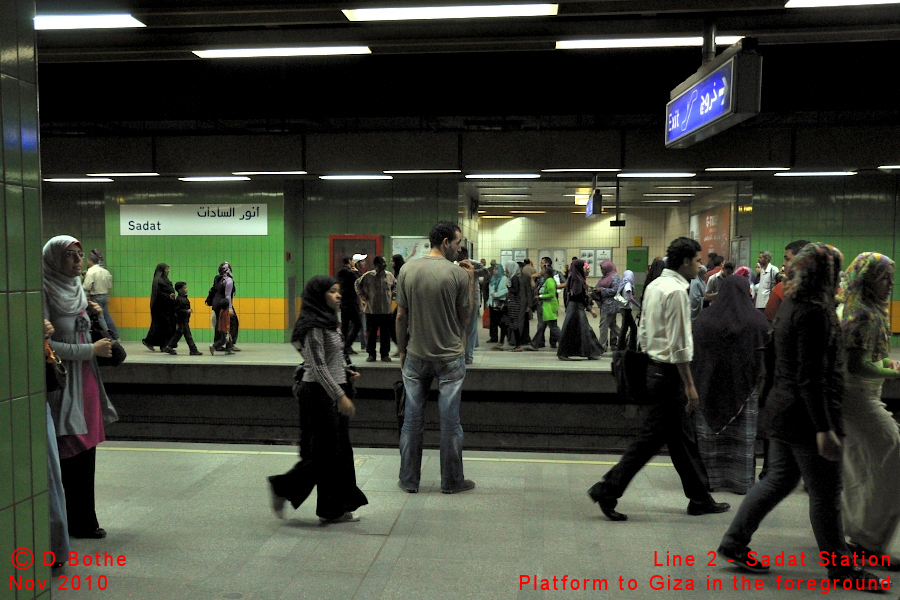Cairo Metro Sadat station
