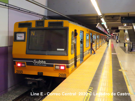 Subte L&iacute;nea E