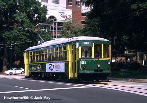 Charlotte Streetcar Gold Line