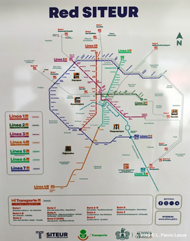 Guadalajara metro map