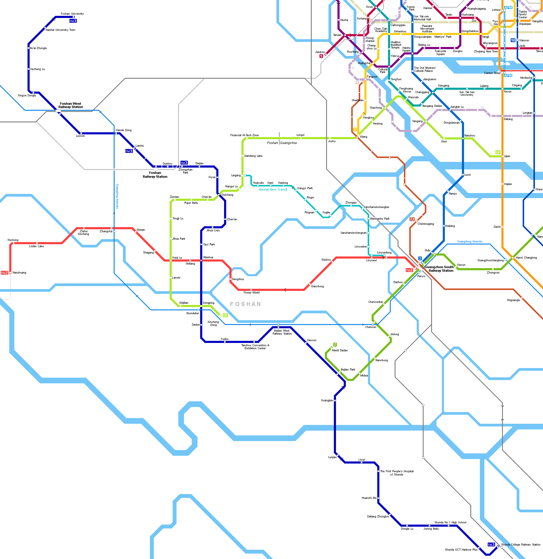 UrbanRail.Net > Asia > China > Foshan Metro