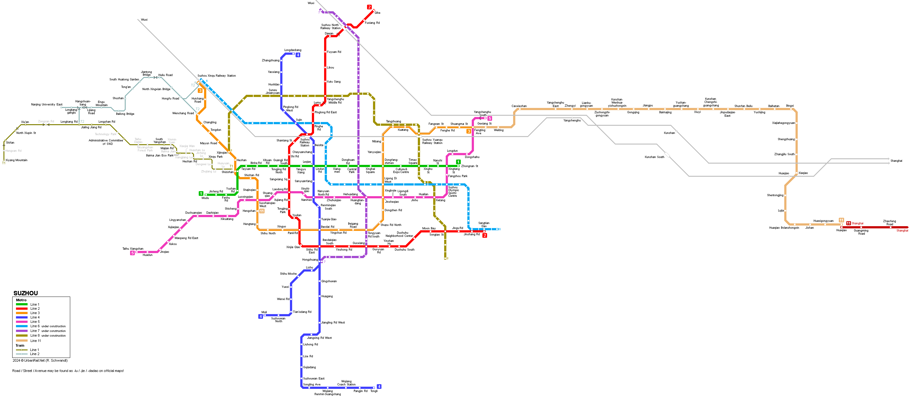 Suzhou Subway Map