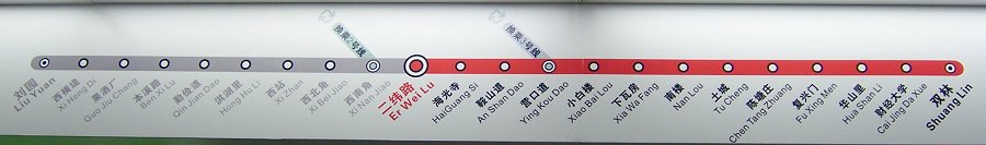 Tianjin Metro Line Diagram