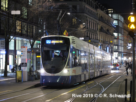 Tram Gen&egrave;ve