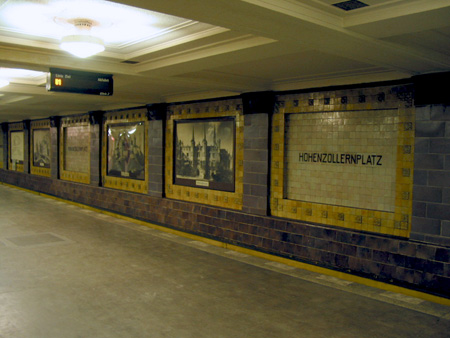 U-Bahnhof Hohenzollernplatz U3