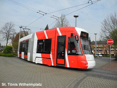 Straßenbahn Tram Krefeld