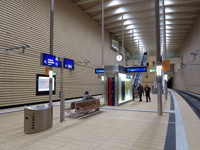 Leipzig S-Bahn City Tunnel Markt