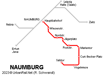 Naumburg Tram 2008 © R. Schwandl