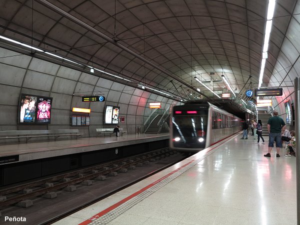 Metro Bilbao Peñota