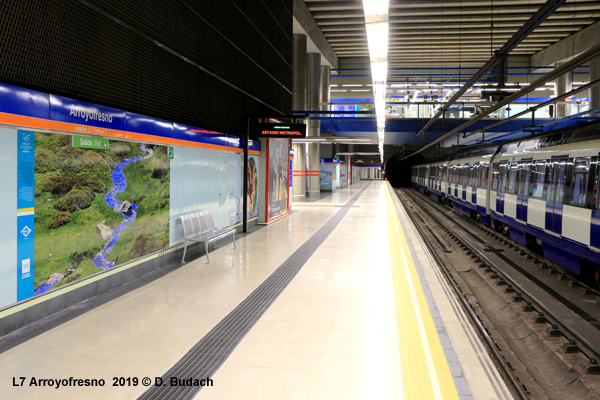L7 Metro Madrid- Arroyofresno