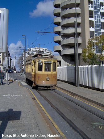Porto tram eléctrico