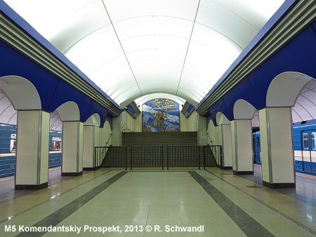 Metro St. Petersburg Komendantskiy Prospekt