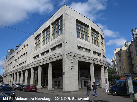 Metro St. Petersburg  Aleksandra Nevskogo