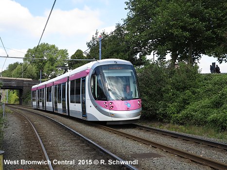 Birmingham CAF tram