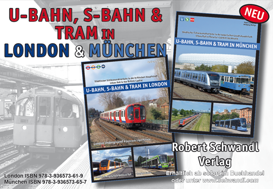 U-Bahn, S-Bahn & Tram in München & London